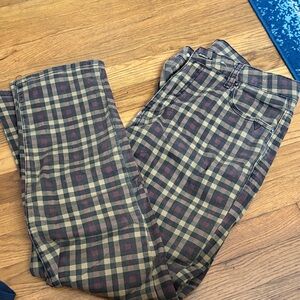 Men's Plaid Dress Pants